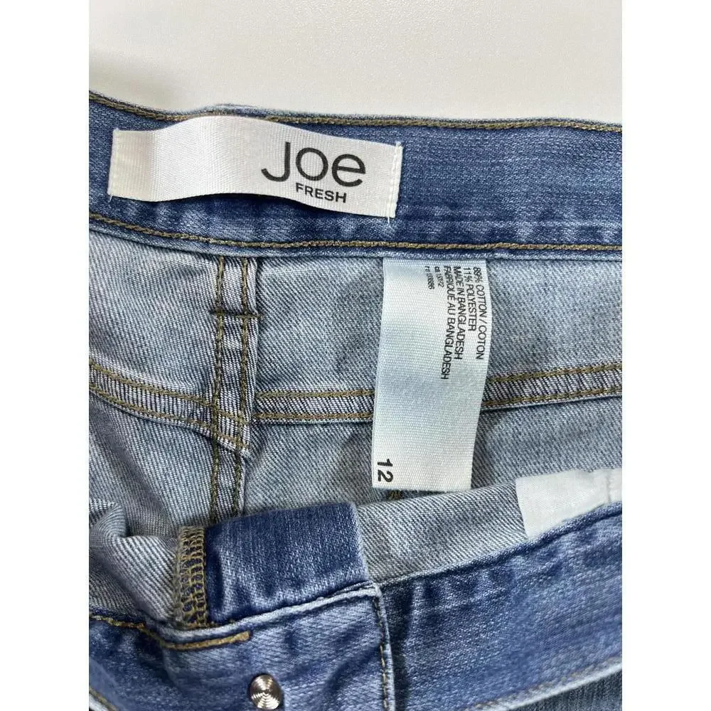 Joe's Jeans Light Wash Denim Shorts - Picture 4 of 11